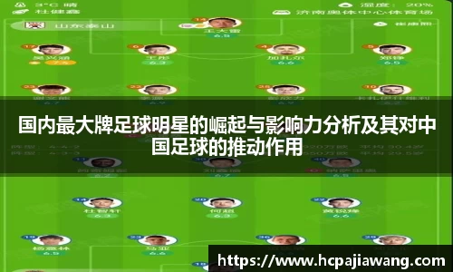 国内最大牌足球明星的崛起与影响力分析及其对中国足球的推动作用